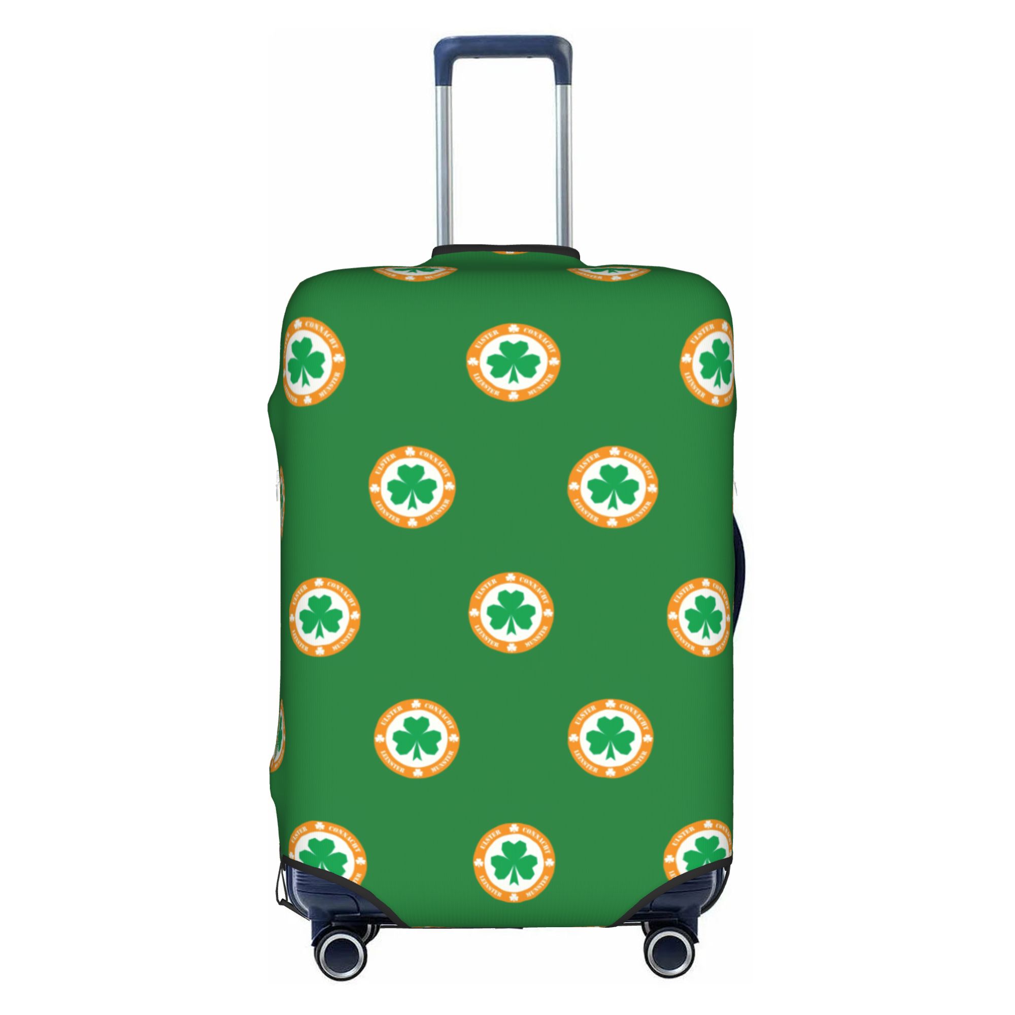 Travel Accessories Ireland - غطاء حقيبة السفر الأيرلندي بتصميم شامروك