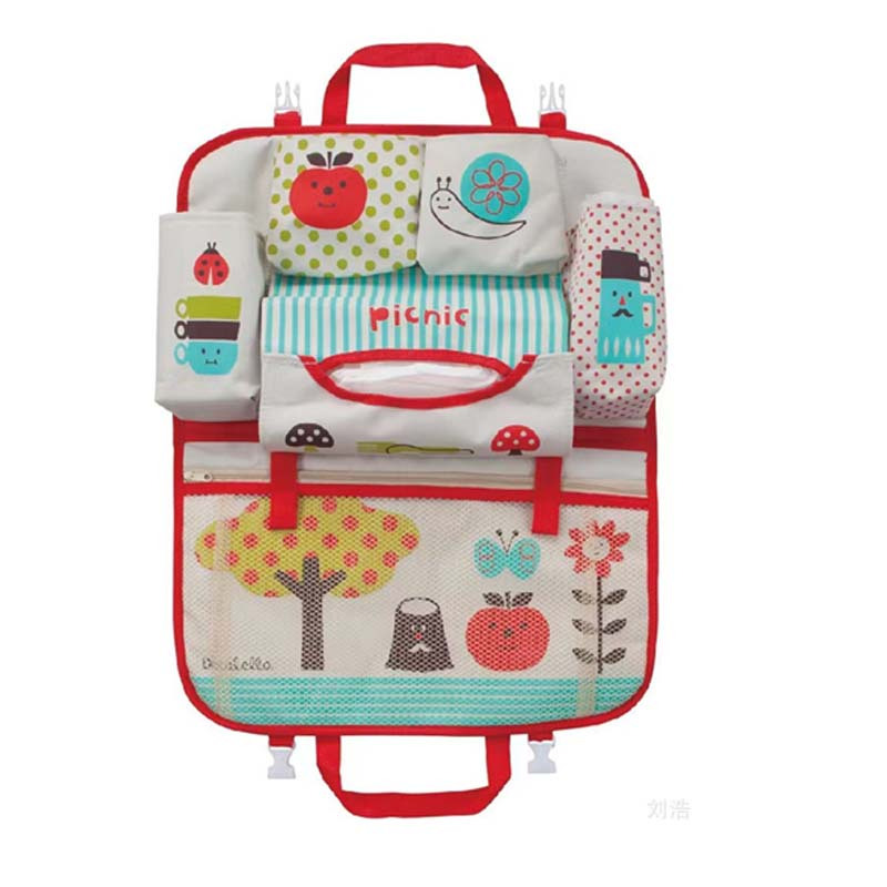 Car Seat Travel Bag - حقيبة تخزين خلفية لمقعد السيارة للأطفال