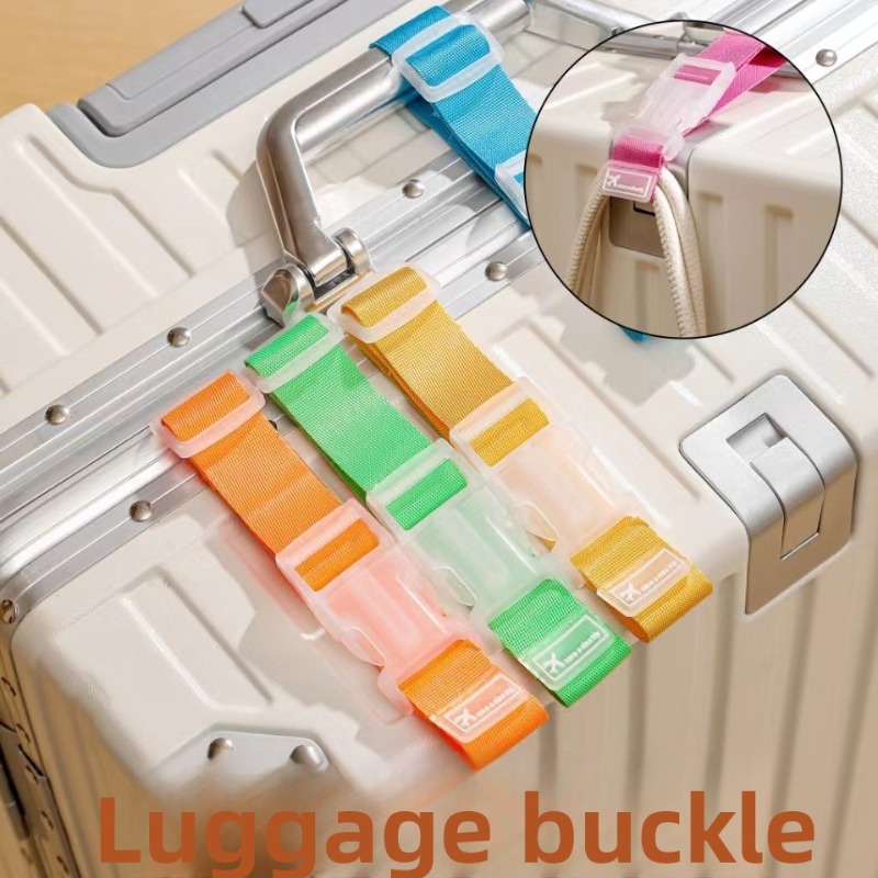 Travel Accessories Useful - 5 قطع من أحزمة توصيل الأمتعة