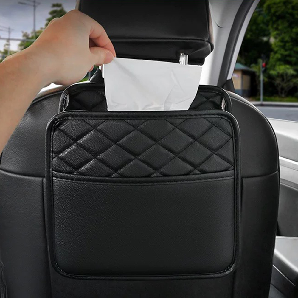 Car Seat Travel Bag - سلة مهملات معلقة للسيارة قابلة للطي