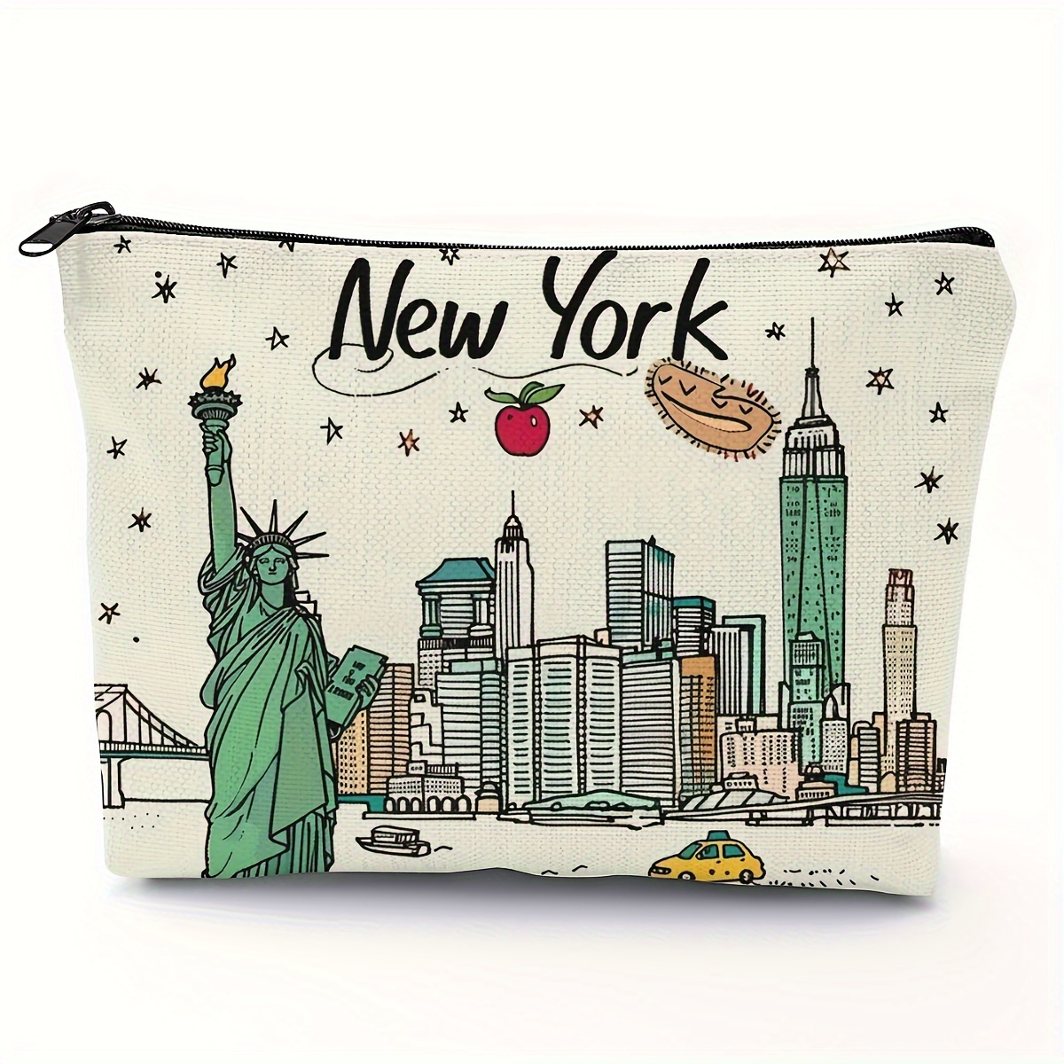 Travel Accessories New York - حقيبة مستحضرات تجميل عصرية وجذابة بتصميم