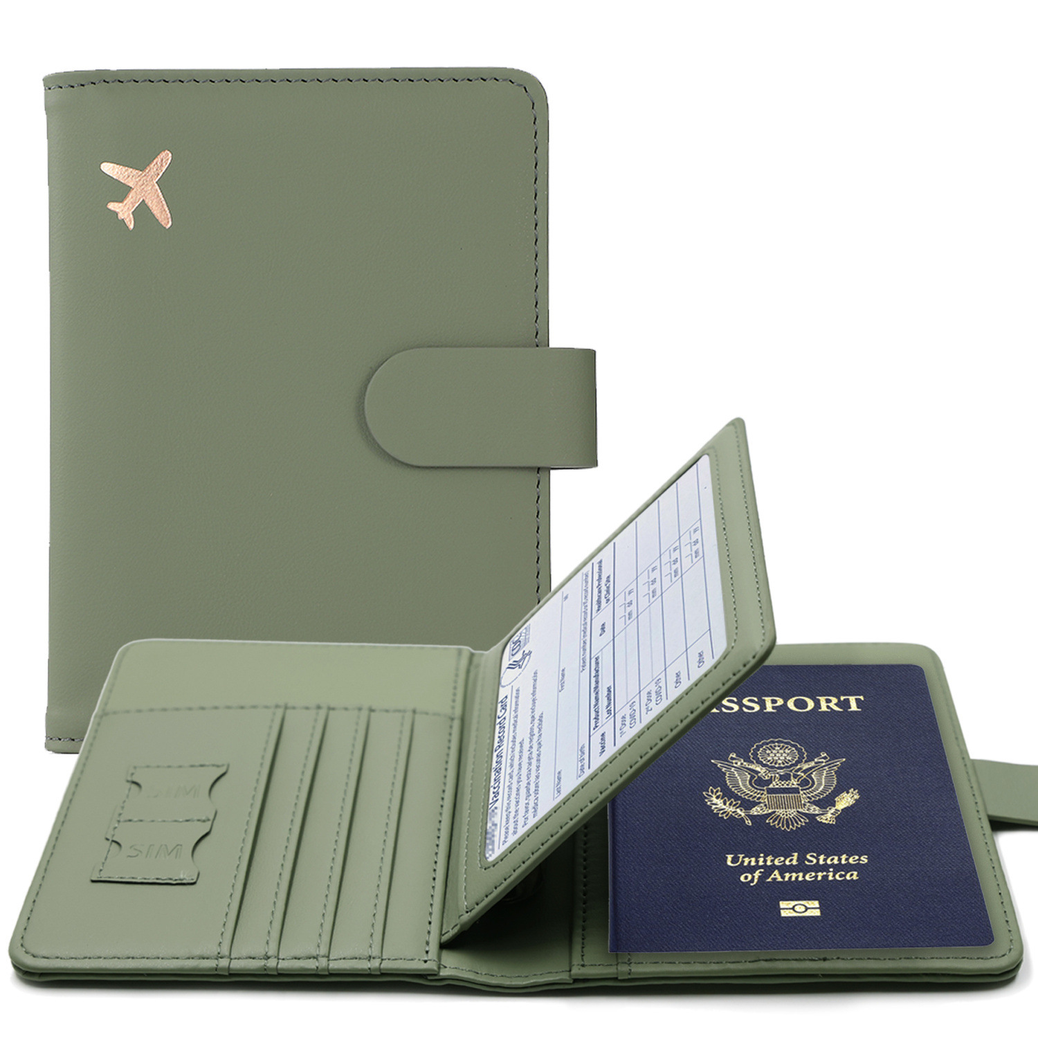 Travel Accessories Wallet - تتفاعل غطاء جواز السفر حامل جواز