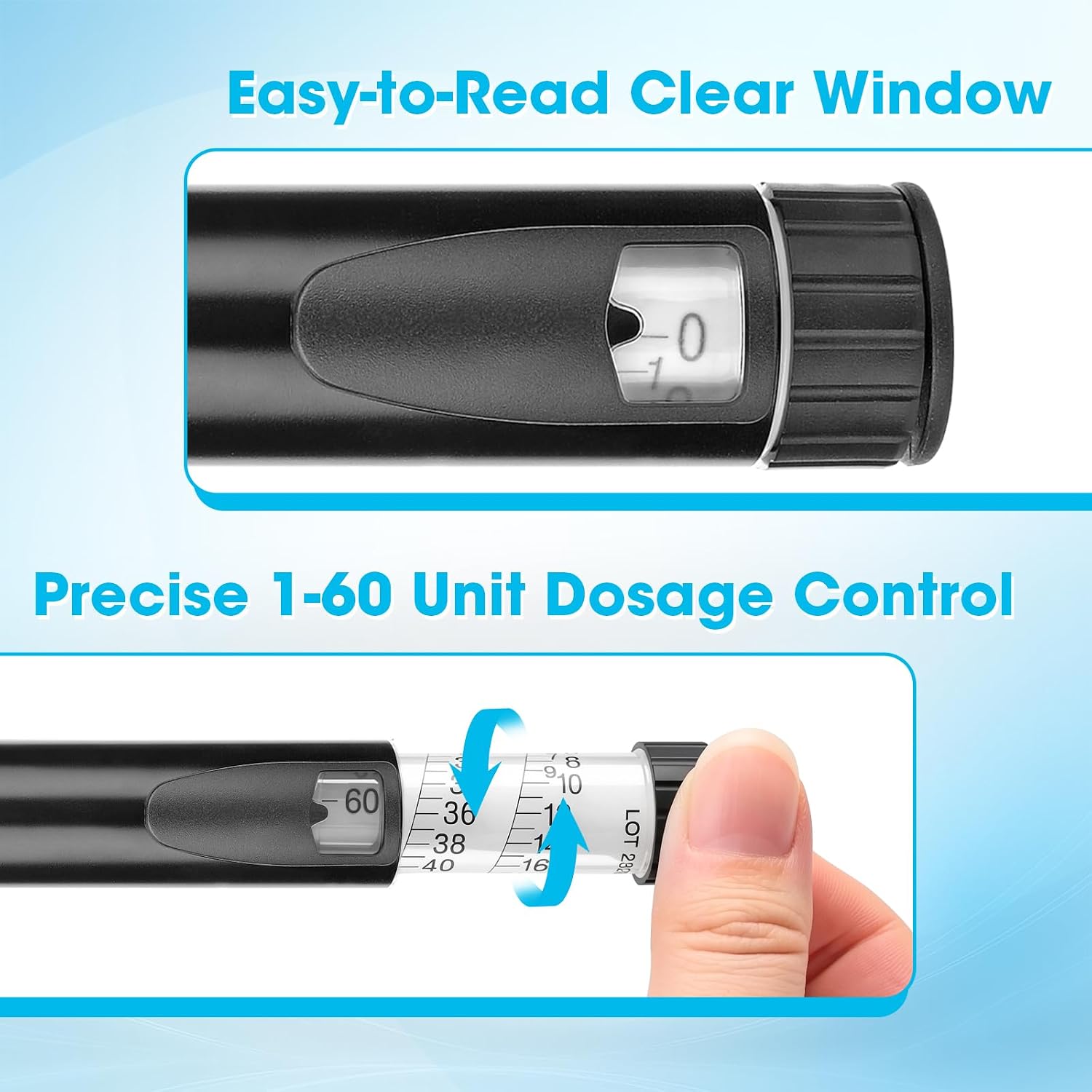60 وحدة قلم حقن الببتيد قابل ل - مراجعة Travel Accessories Useful وسعره