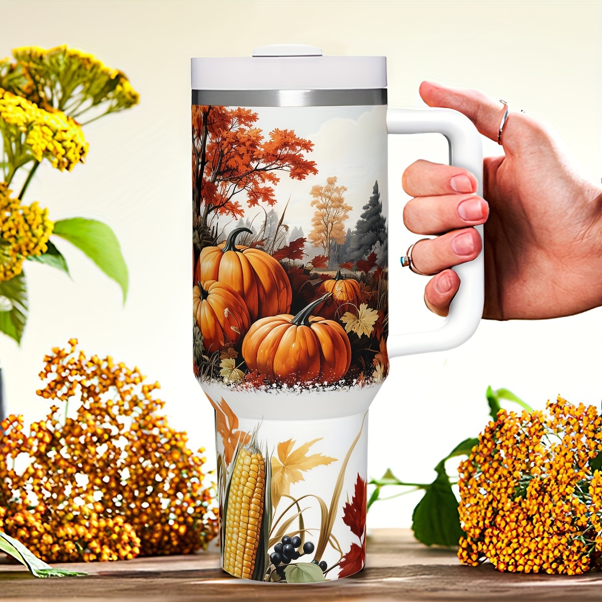 كوب معزول بسعة 40 أونصة بتصميم - مراجعة Travel Accessories Gift Ideas وسعره