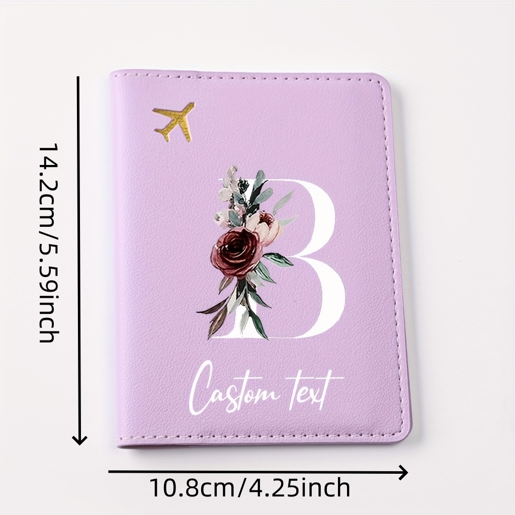 حافظة جواز سفر مخصصة مع الاسم  - مراجعة Travel Accessories Gift Ideas وسعره