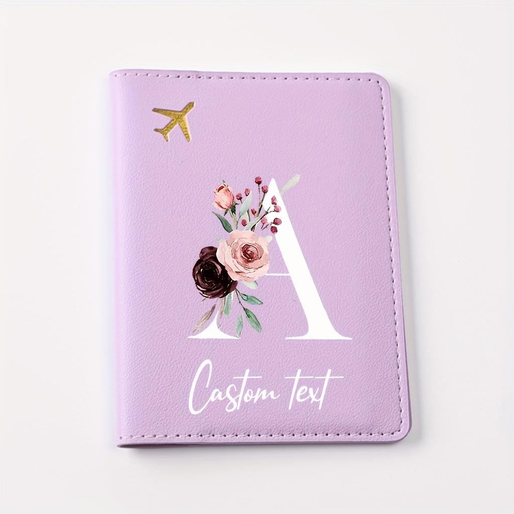 حافظة جواز سفر مخصصة مع الاسم  - مراجعة Travel Accessories Gift Ideas وسعره