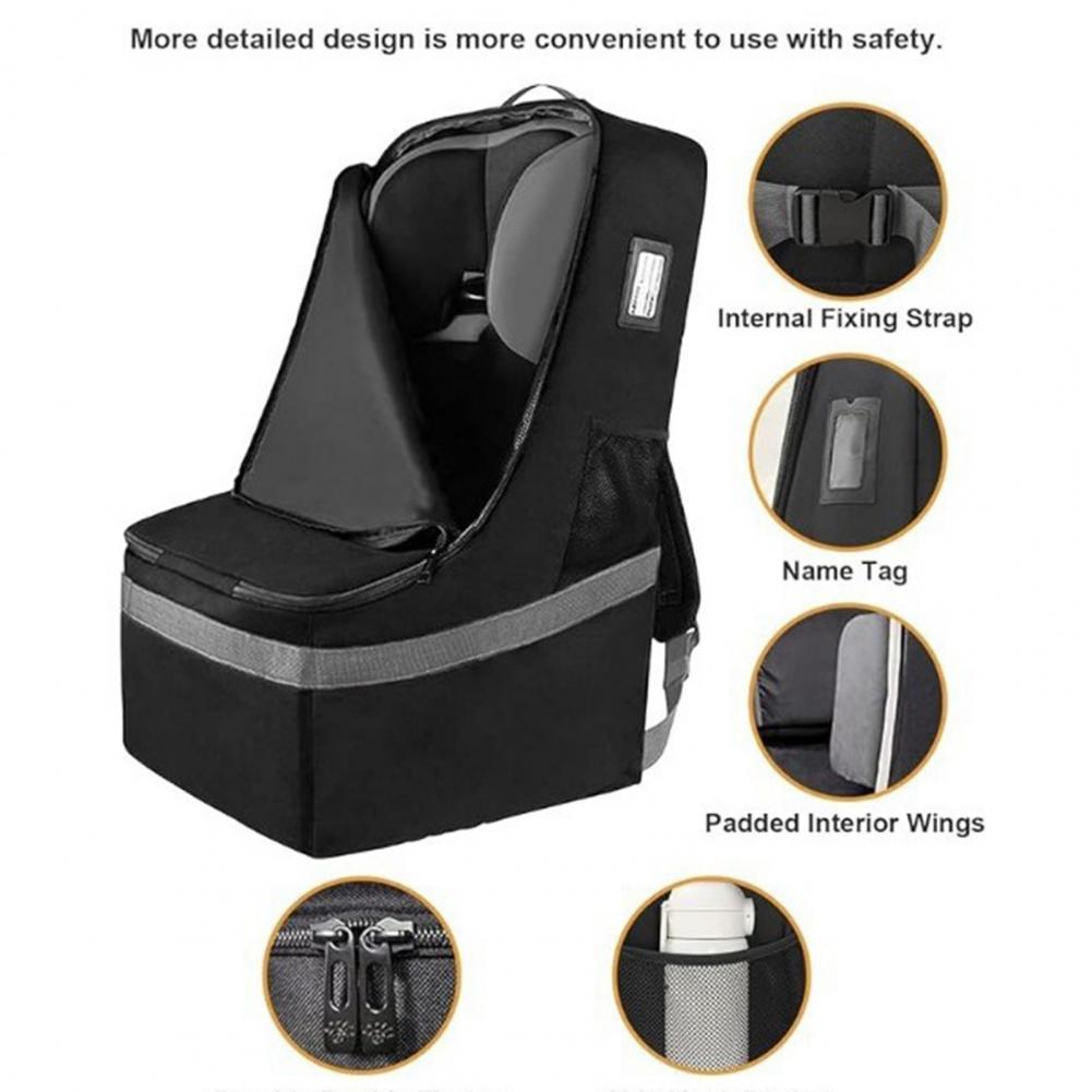 حقيبة ظهر للسفر لمقعد السيارة  - مراجعة Car Seat Travel Bag وسعره