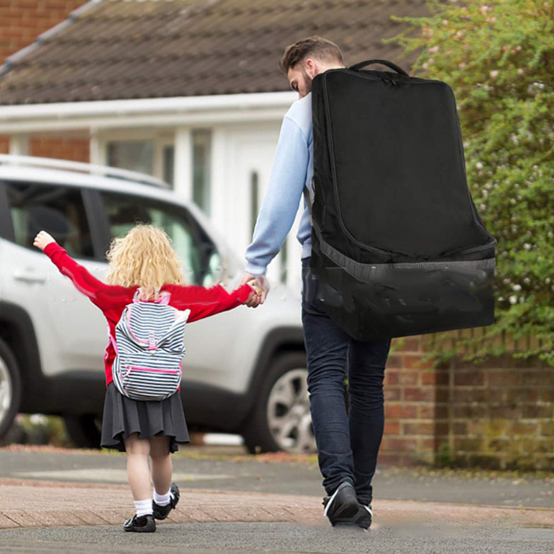 حقيبة ظهر للسفر لمقعد السيارة  - مراجعة Car Seat Travel Bag وسعره