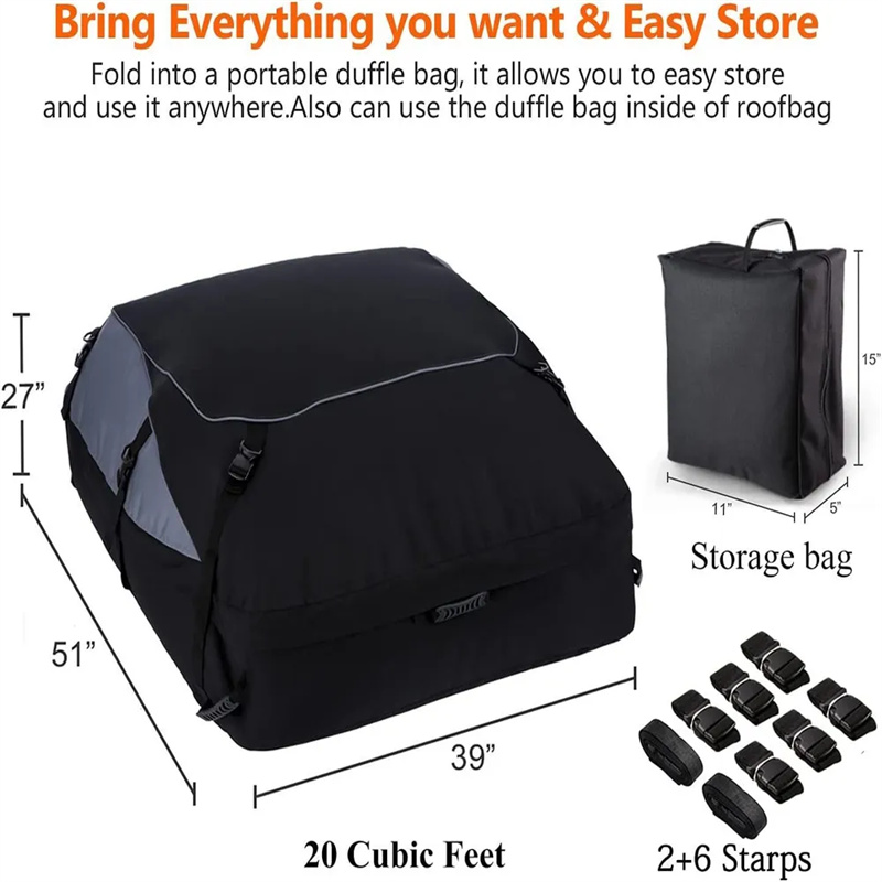 حقيبة سقف السيارة لحمل الأمتعة - مراجعة Travel Accessories Organiser وسعره