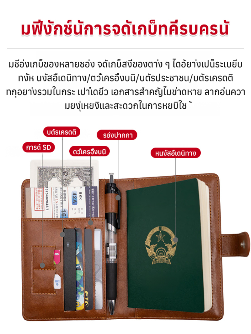 محفظة سفر متعددة الاستخدامات،  - مراجعة Travel Accessories Wallet وسعره