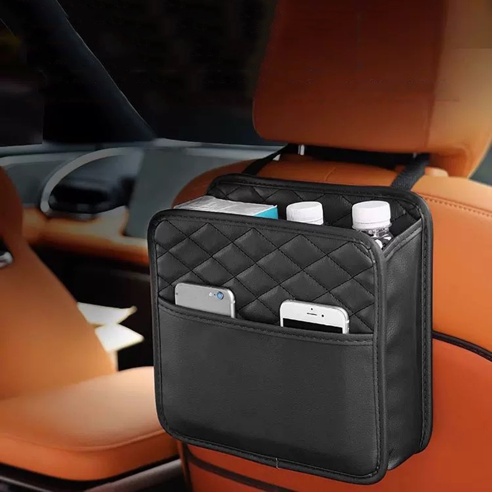 سلة مهملات معلقة للسيارة قابلة - مراجعة Car Seat Travel Bag وسعره