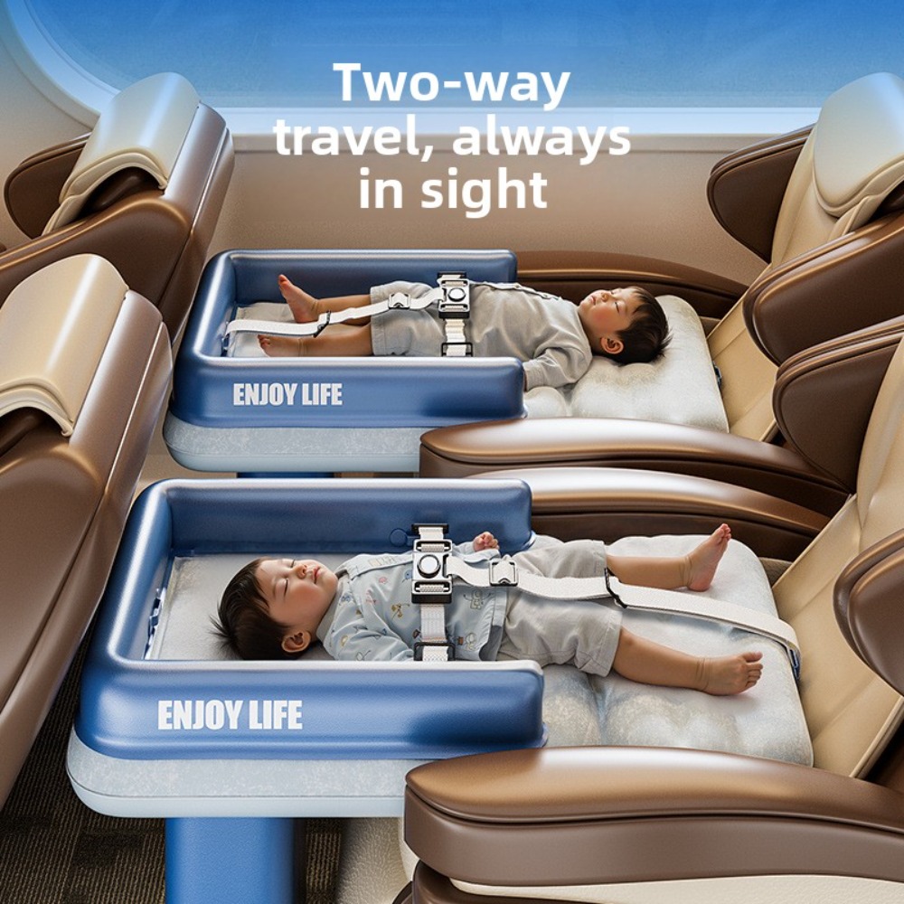 سرير طائرة قابل للنفخ ومقعد ال - مراجعة Car Seat Travel Bag وسعره