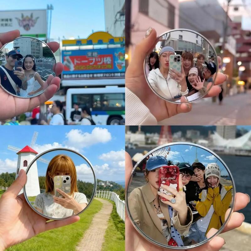 مرآة سيلفي محمولة باليد، مرآة  - مراجعة Travel Accessories Store وسعره