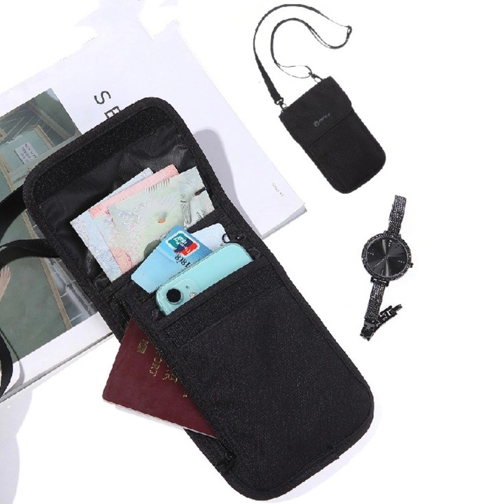 محفظة سفر محمولة من النايلون ب - مراجعة Travel Accessories Wallet وسعره