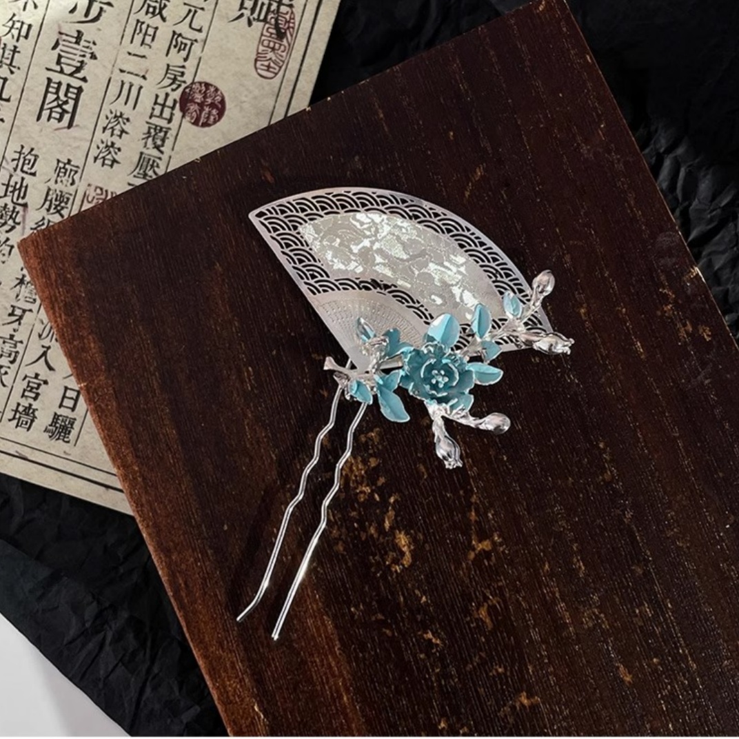دبوس شعر جديد على شكل مروحة عل - مراجعة Travel Accessories Store وسعره