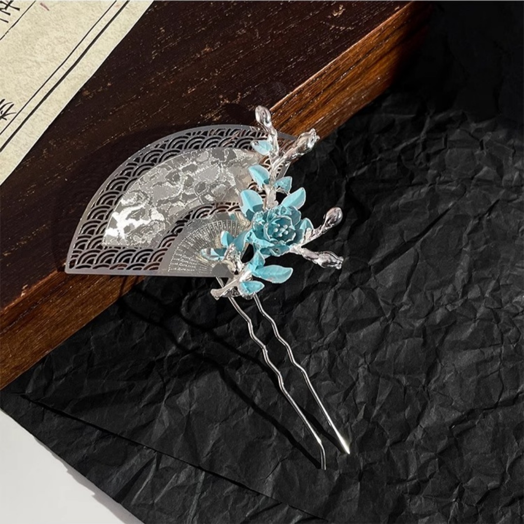 دبوس شعر جديد على شكل مروحة عل - مراجعة Travel Accessories Store وسعره