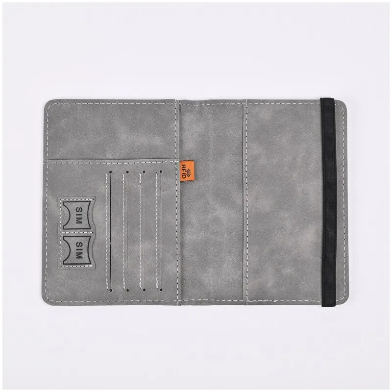 الرجال محفظة من جلد PU جواز سف - مراجعة Travel Accessories Wallet وسعره