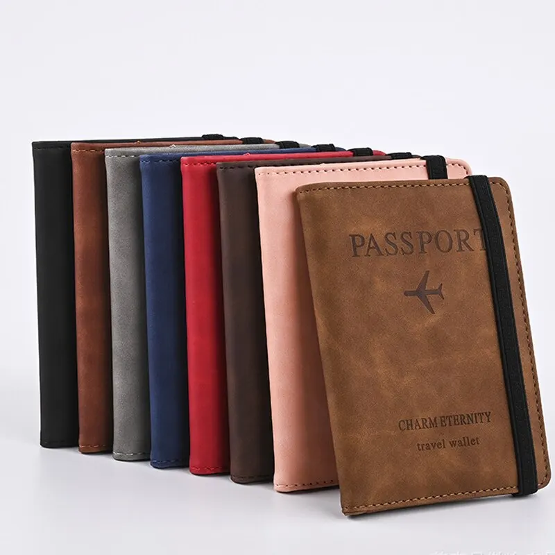 الرجال محفظة من جلد PU جواز سف - مراجعة Travel Accessories Wallet وسعره